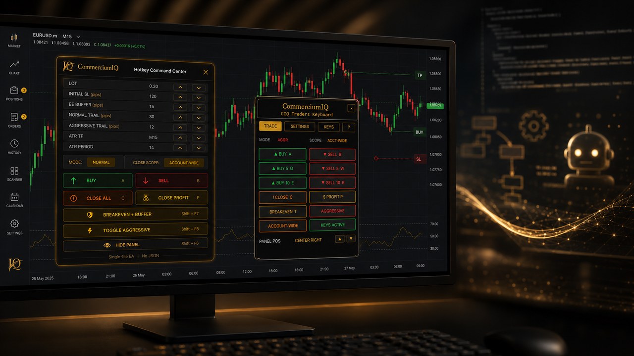 Trading keyboard software versus Expert Advisors comparison